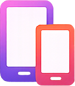 Works on Mobile icon